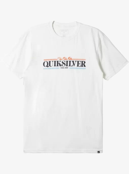 Mens Quiksilver Tees | Gradient Lines T-Shirt