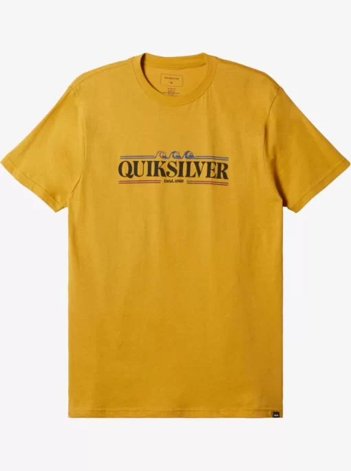 Mens Quiksilver Tees | Gradient Lines T-Shirt