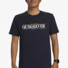 Mens Quiksilver Tees | Gradient Lines T-Shirt