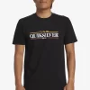 Mens Quiksilver Tees | Gradient Lines T-Shirt