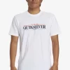 Mens Quiksilver Tees | Gradient Lines T-Shirt