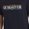 Mens Quiksilver Tees | Gradient Lines T-Shirt