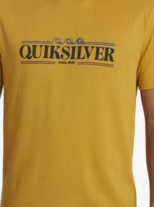 Mens Quiksilver Tees | Gradient Lines T-Shirt