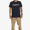 Mens Quiksilver Tees | Gradient Lines T-Shirt