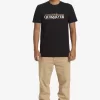 Mens Quiksilver Tees | Gradient Lines T-Shirt