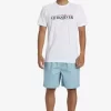 Mens Quiksilver Tees | Gradient Lines T-Shirt