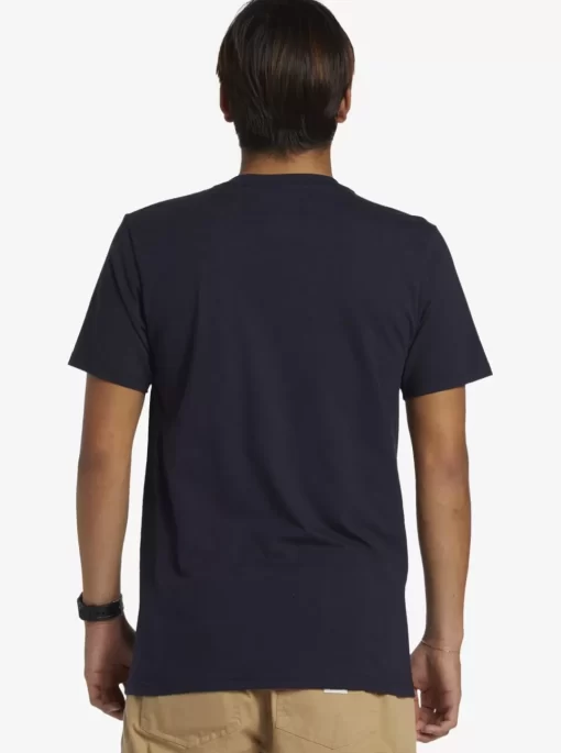 Mens Quiksilver Tees | Gradient Lines T-Shirt