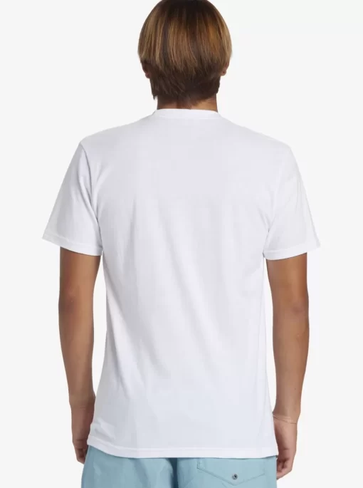 Mens Quiksilver Tees | Gradient Lines T-Shirt