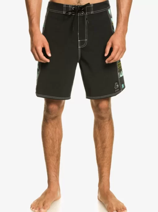 Mens Quiksilver Boardshorts | Gregg Kaplan Blank Canvas Arch 18" Boardshorts