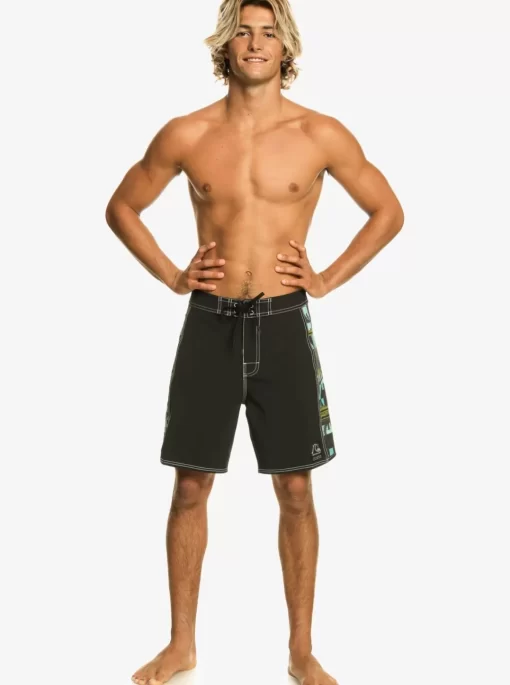 Mens Quiksilver Boardshorts | Gregg Kaplan Blank Canvas Arch 18" Boardshorts