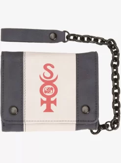 Mens Quiksilver Wallets | Grunge Sponge Tri-Fold Chain Wallet