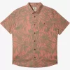 Mens Quiksilver Shirts & Polos | Hawaii Foliage Woven Hawaiian Shirt