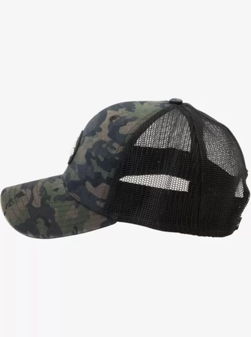 Mens Quiksilver Hats | Hawaii Islands Camo Trucker Hat