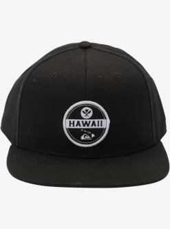 Mens Quiksilver Hats | Hawaii Rooted Snapback Hat