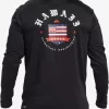 Mens Quiksilver Rashguards | Hawaii Royalty Upf 50 Long Sleeve Surf Tee