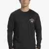 Mens Quiksilver Rashguards | Hawaii Royalty Upf 50 Long Sleeve Surf Tee