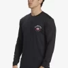 Mens Quiksilver Rashguards | Hawaii Royalty Upf 50 Long Sleeve Surf Tee