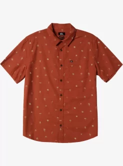 Mens Quiksilver Shirts & Polos | Heat Wave Short Sleeve Woven Shirt