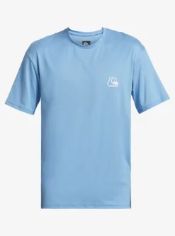 Mens Quiksilver Rashguards | Heritage Heather Short Sleeve Upf 50 Surf T-Shirt