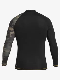 Mens Quiksilver Rashguards | Hi Island Rush Long Sleeve Upf 50 Rashguard