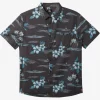 Mens Quiksilver Shirts & Polos | Hi Paradise Airways Short Sleeve Shirt