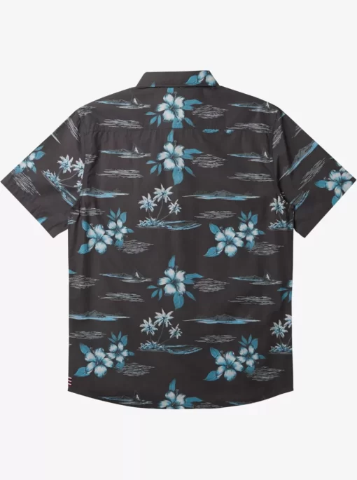 Mens Quiksilver Shirts & Polos | Hi Paradise Airways Short Sleeve Shirt