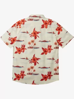 Mens Quiksilver Shirts & Polos | Hi Paradise Airways Short Sleeve Shirt