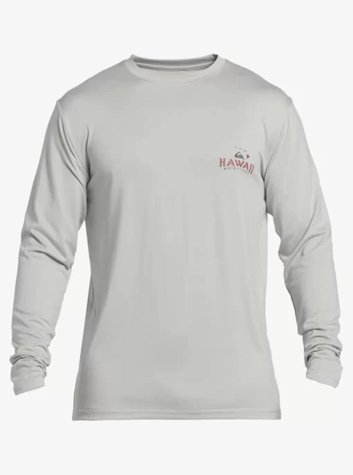 Mens Quiksilver Rashguards | Hi Royalty Surf Long Sleeve Upf 50 Surf T-Shirt