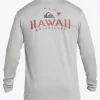 Mens Quiksilver Rashguards | Hi Royalty Surf Long Sleeve Upf 50 Surf T-Shirt