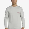 Mens Quiksilver Rashguards | Hi Royalty Surf Long Sleeve Upf 50 Surf T-Shirt