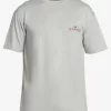 Mens Quiksilver Rashguards | Hi Royalty Surf Short Sleeve Upf 50 Surf T-Shirt
