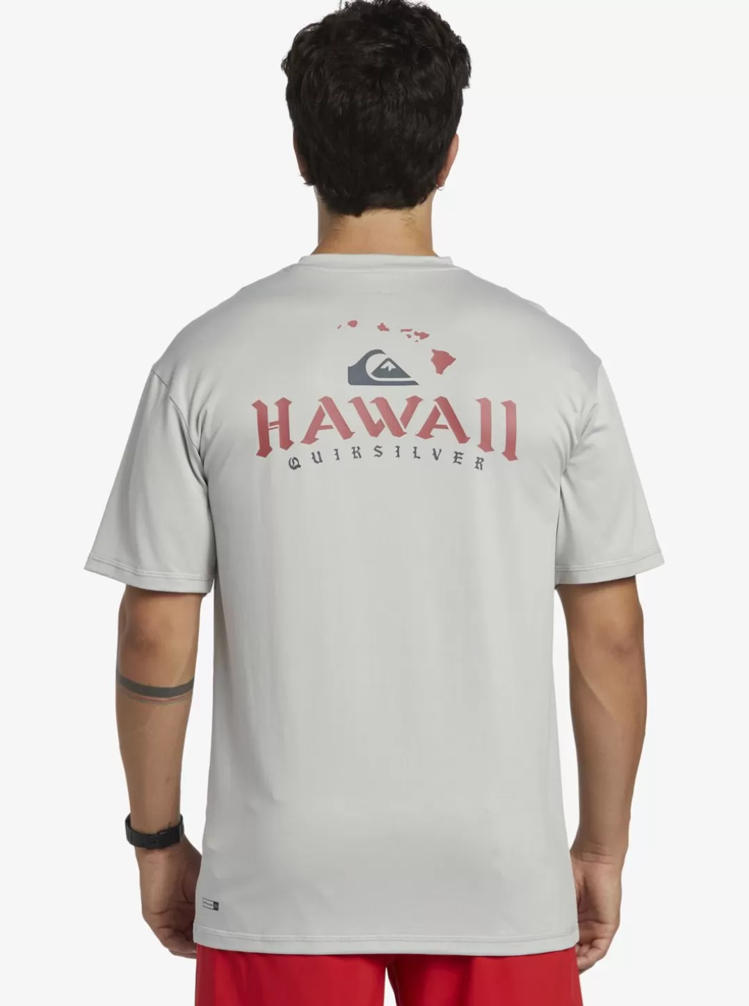 Mens Quiksilver Rashguards | Hi Royalty Surf Short Sleeve Upf 50 Surf T-Shirt