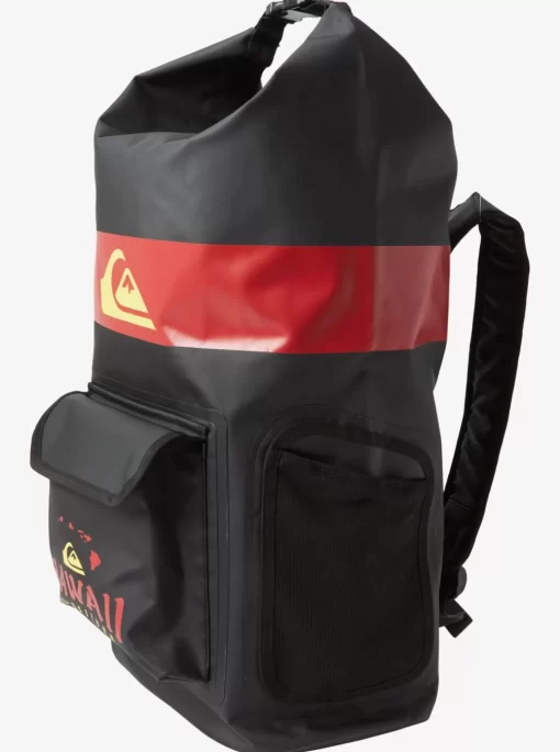 Mens Quiksilver Backpacks & Bags | Hi Sea Stash Roll-Top Surf Backpack