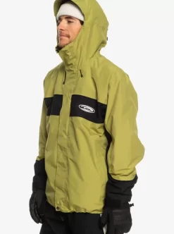 Mens Quiksilver Snow Jackets | High Altitude Gore-Tex® Technical Snow Jacket