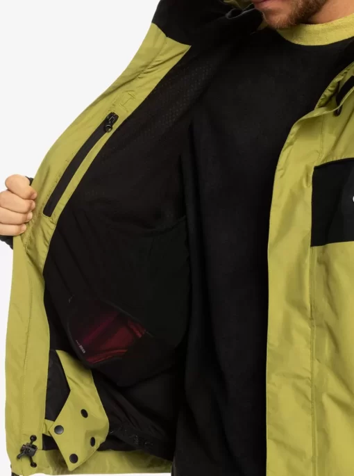 Mens Quiksilver Snow Jackets | High Altitude Gore-Tex® Technical Snow Jacket