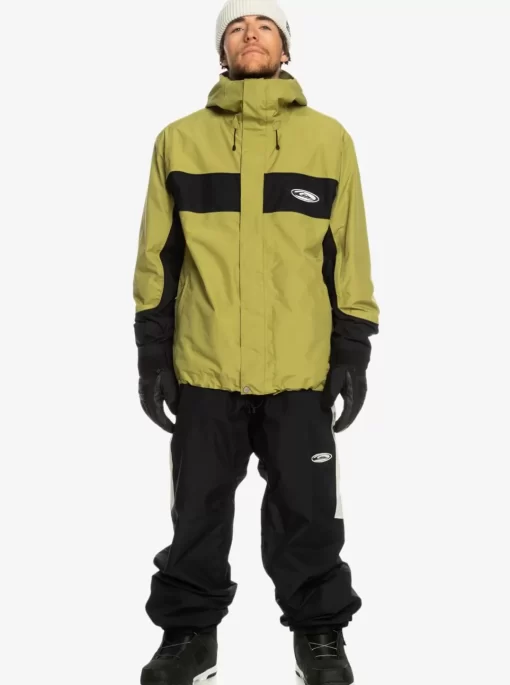 Mens Quiksilver Snow Jackets | High Altitude Gore-Tex® Technical Snow Jacket