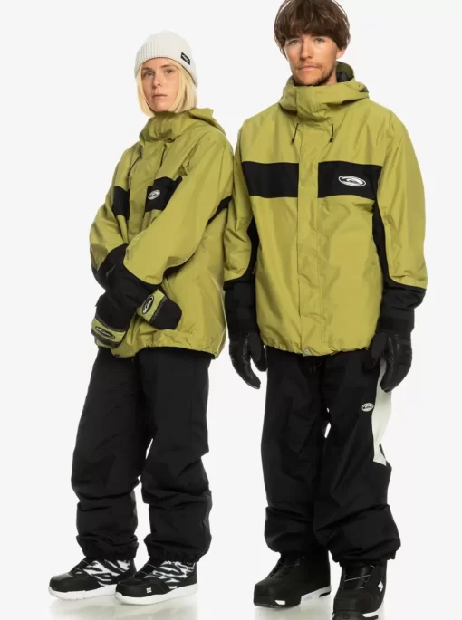 Mens Quiksilver Snow Jackets | High Altitude Gore-Tex® Technical Snow Jacket