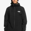 Mens Quiksilver Snow Jackets | High In The Hood Technical Snow Jacket