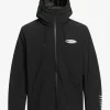 Mens Quiksilver Snow Jackets | High In The Hood Technical Snow Jacket