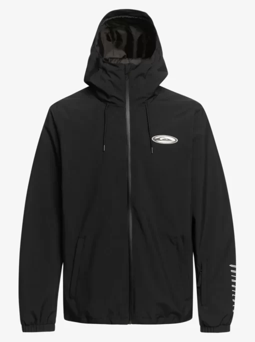 Mens Quiksilver Snow Jackets | High In The Hood Technical Snow Jacket