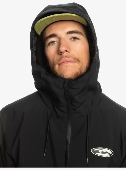 Mens Quiksilver Snow Jackets | High In The Hood Technical Snow Jacket