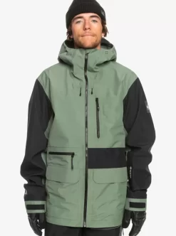 Mens Quiksilver Snow Jackets | Highline Pro Sammy Carlson 3L Gore-Tex® Technical Snow Jacket