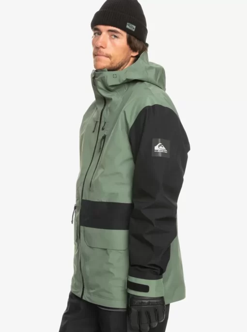 Mens Quiksilver Snow Jackets | Highline Pro Sammy Carlson 3L Gore-Tex® Technical Snow Jacket