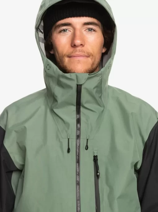 Mens Quiksilver Snow Jackets | Highline Pro Sammy Carlson 3L Gore-Tex® Technical Snow Jacket