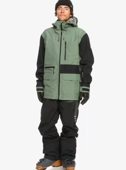 Mens Quiksilver Snow Jackets | Highline Pro Sammy Carlson 3L Gore-Tex® Technical Snow Jacket