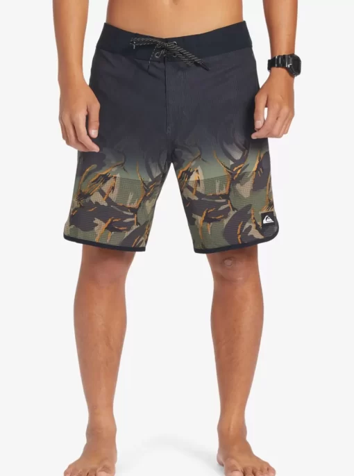 Mens Quiksilver Boardshorts | Highline Scallop 19" Boardshorts