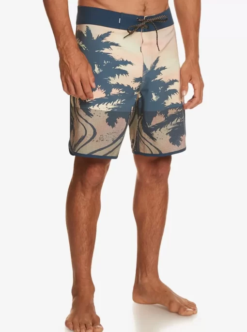 Mens Quiksilver Boardshorts | Highline Scallop 19" Boardshorts