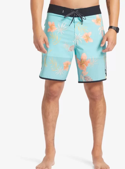 Mens Quiksilver Boardshorts | Highline Scallop 19" Boardshorts