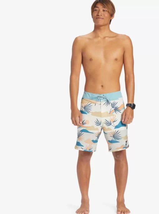 Mens Quiksilver Boardshorts | Highline Scallop 19" Boardshorts