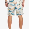 Mens Quiksilver Boardshorts | Highline Scallop 19